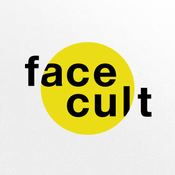Превью проекта по созданию логотипа и расширенного брендбука FaceCult. 